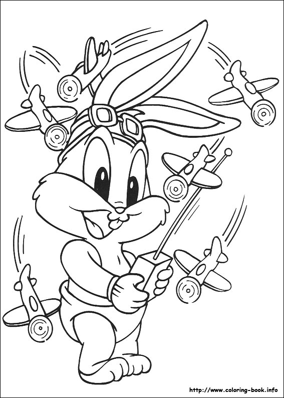 Baby Looney Tunes coloring picture